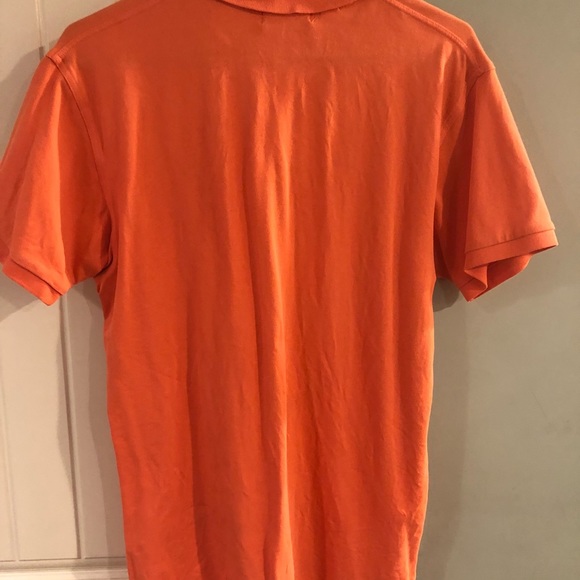 Southern Tide orange short sleeve polo. - Picture 3 of 3